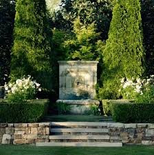 Stone Wall Steps Hulsey Garden Garden Fountains Water Features In The Garden Outdoor