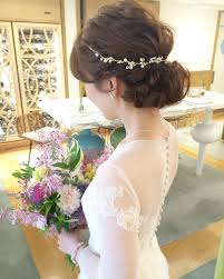 花嫁ヘアのベースとなる定番ブライダルヘアのアレンジまとめ marry マリー ウェディング ヘアスタイル ブライダルヘア ブライダル 髪型