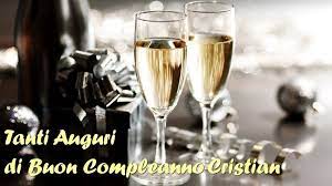Tanti Auguri Di Buon Compleanno Cristian Cartolina Di Compleanno Auguri Di Buon Compleanno Compleanno