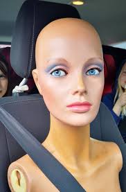 I just got my first mannequin! I think that here in Finland there are not  so many of them