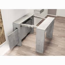 Réalisée par bruno passot, cette table en chêne massif peut accueillir jusqu'à dix convives. Console Extensible Moderne Ussana Avec Rallonges Integrees
