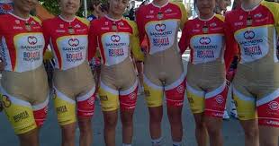 Women's genuine leather western cowgirl boots longhorn square toe botas vaquera. Is This The Worst Sports Kit Ever Colombian Cycling Team Risk Camel Toe In Flesh Coloured Spandex Mirror Online