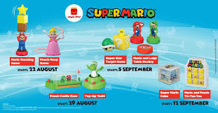 Because a brand new month means new set meals, burgers and … Mcdonald S Latest Happy Meal Toys Features Super Mario New Toy Every Week Till 18 Sept 2019