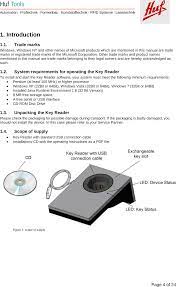 First tasked with supplying lock sets to mercedes benz in 1920, huf has extended their product offerings to include mechanical and electronic digital key systems, lock sets, steering locks, remote control systems, telematic and tire pressure monitoring systems for the automotive industry. Lspg010125 Inductive Key Reader User Manual Operational Description Huf Tools Gmbh