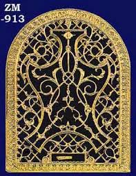 Metro marble restoration is here to save the day if your old air vent covers are taking away from your beautiful new marble floors. Vintage Hardware Lighting Arched Brass Grille Wall Grate For Return Air Intake Or Heat Vents Register Cover With Damper Zm 913