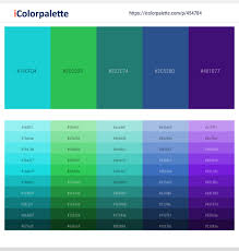 Contrast of green, teal, yellow green & turquoise. 7 Latest Color Schemes With Turquoise And Lime Green Color Tone Combinations 2021 Icolorpalette