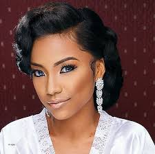 A haircut is only as good as your inspiration — so why not take from the entire internet? 18 Wedding Hairstyles For Black Women To Drool Over 2018 Black Wedding Hairstyles Wedding Haircut Gorgeous Wedding Makeup