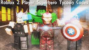 The game is on pc and xbox for now so get on. Roblox 2 Player Superhero Tycoon Codes 100 Working March 2021