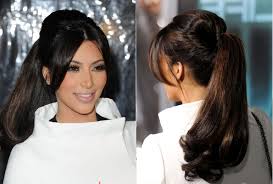 Longer braided bob hairstyles are amazingly versatile. Kim Kardashian Straight Bob Ponytail Hairstyle Clip In Straight Wrap Around Drawstring Brazilian Hair Ponytails Kim Hair Clip Hair Ponytail Clipwrap Hairstyles Aliexpress