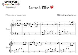 C'est un pays de gens qui, je crois, n'aiment personne, et surtout les français. Lettre A Elise Contraste Music Ole