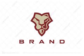 Lion Face Logo Lion Face Industry Logo Mobile Icon