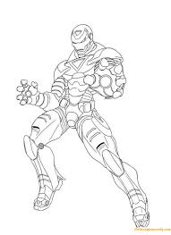This iron man tony stark coloring pages can be used in your pc, in your smartphone, even on paint and more similar desktop apps to fill color in it. Superhero Iron Man Avengers Coloring Pages Avengers Coloring Pages Coloring Pages For Kids And Adults