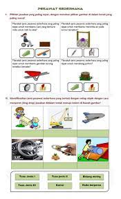 Tuas dibagi menjadi tiga pesawat sederhana dapat dibedakan menjadi beberapa macam antaralain, tuas/pengungkit, katrol. Lk Pesawat Sederhana Worksheet