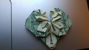 Fold up the bottom corner of the paper to the top of the model. Make An Origami Heart Out Of A Dollar Bill By Zoebgirl Fiverr