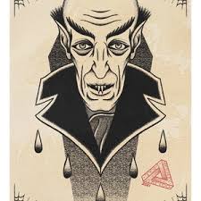 Buy Silent Horror Halloween Tattoo Flash Print Nosferatu Phantom Opera  Metropolis Haxan Phantom Creeps Dr. Caligari Online in India