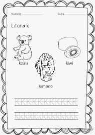 Clasa Pregatitoare Fisa De Lucru Sunetul Si Litera K Activities For Kids Lessons Activities Preschool