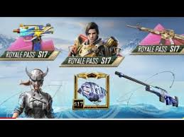 Season 17 royalpass 1 to 100rp rewards pubg mobile s17 leakes 100rp outfit season 17 vehicle. Pubg Mobile Season 17 Confirm Tier Rewards Leaks Free Awm Gun Skin Ace Parachute Outfit Season 17 Youtube