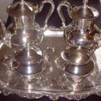 Tufts silver plated coffee and tea set floral pattern. James W Tufts Silver Tea Set Antique Appraisal Instappraisal