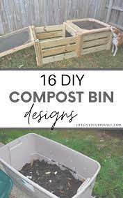 16 Awesome Diy Compost Bin Designs Diy Compost Compost Bin Diy Compost Bin