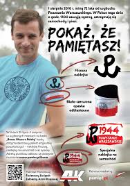 Na ekspozycji muzeum powstania warszawskiego można znaleźć ponad 60 kartek z kalendarza opisujące dzień po dniu historię powstania warszawskiego. Polska Walczaca Jako Filcowa Naklejka I Flaga Odblask Trwa Symboliczny Boj O Powstanie Warszawskie Warszawa Nasze Miasto