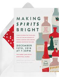 1234 candy cane lane, dayton. 14 Christmas Party Invitations To Make The Season Bright Stationers