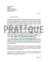 Pour une candidature à un emploi (cdi, cdd, stage.) ou pour une candidature à une formation. Lettre De Motivation Pour Un Emploi De Chef De Produit Marketing Debutant Pratique Fr