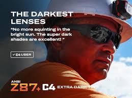 Amazon.com: TOROE Super Dark Polarized Sunglasses UV400 Category 4 Lenses  for Light Sensitivity (FALCON