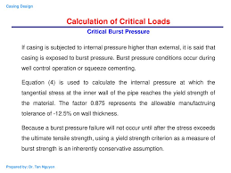 Chapter 2 Casing Design Calculations Of Loads On A Casing