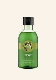 It mainly features the colour palette of golden yellow. Olive Shower Gel Body Wash Shower Gel The Body Shop