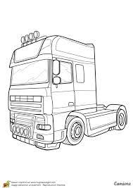 Bienvenue sur la chaîne youtube de boursorama ! Coloriage D Un Camion Avec Une Cabine Europeenne