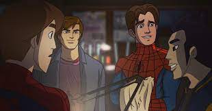 Across the spider-verse dream! Ultimate, Spectacular and 90s Spider-men all  together. : rSpiderman