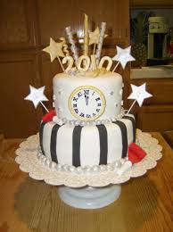 Silver Black Gold New Years New Year New Year S Cake Holiday Cakes Christmas Desserts