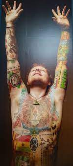 Here we examine a few of the most interesting pieces of ed's body art collection and examine. Aldo On Twitter Ed Sheeran S Tattoo Artist Should Be Jailed For Life For Criminal Negligence