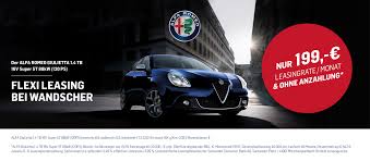 Official facebook page of santander united states. Wandscher Flexi Leasing Mit Vollgas Zum Alfa Romeo Giulietta