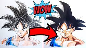 Vi chiedo se trovate una ragazza possibilmente come soggetto e non in posizioni troppo complicate. Disegno Goku Ssj Blue Dragonball Super Drawing Goku Youtube
