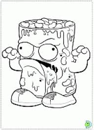 The Trash Pack Coloring Pages Dinokids Org Kidswoodcrafts In 2020 Trash Pack Coloring Pages Halloween Coloring