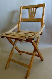 Vintage Childs Wooden Folding Chair Slat Seat Back By Chriscre 45 00 Wood Chair Wooden Folding Chairs Chair