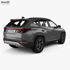 3d Model Of Hyundai Tucson 2021 Hyundai Hyundai Tucson 3d Model