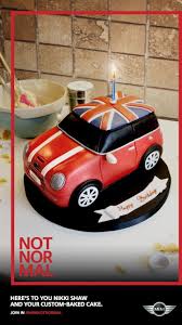 Mini Cake Advertising Agency Iris London Uk Pub Gateau Pate A Sucre Vehicules Et Voiture