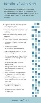 Benefits Of Using Okrs Organizational Goals Leadership Management Leadership Development