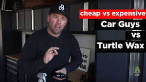 Cheap Vs Expensive Car Guys Hybrid Wax Vs Turtle Wax Seal And Shine Youtube