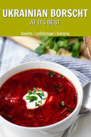 This Traditional Ukrainian Borscht Recipe Is My Go To When I Need A Healthy And Nutritious Dinner For My Fam Borscht Recipe Best Soup Recipes Beet Soup Recipes