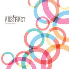 Free Vector Colorful Circles Background Abstract Backgrounds Vector Free Floral Vector Png