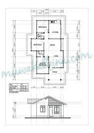 Rumah kecil 3 x 3 meter 20 jutaan ini dilengkapi dengan 1 kamar tidur, dapur dan wc. Pelan Rumah 2 Bilik Tidur Desainrumahid Com