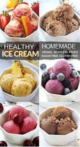 3/4 cup sugar substitute (such as splenda) 1. 280 Healthy Ice Cream Recipes Ideas Ice Cream Recipes Cream Recipes Healthy Ice Cream