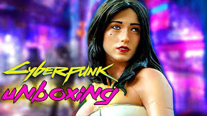 Cyberpunk 2077 Statue Unboxing E3 2018 Exclusive Cyberpunk 2077 E3 2018 Cyberpunk