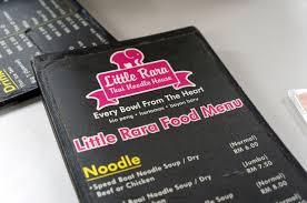 In thai, khi mao means drunkard. Abm Official The Little Rara Thai Noodle House Jalan Kia Peng Kyrel Rosli