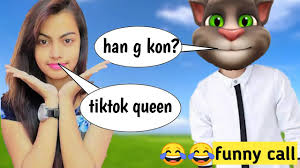 Tiktok viral gril beauty Khan funny call