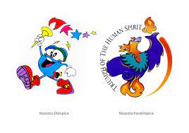 Atlanta 1996 Izzy Y Blaze Juegos Olimpicos Juegos