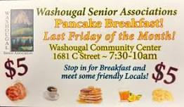 Washougal Senior Association Pancake Breakfast